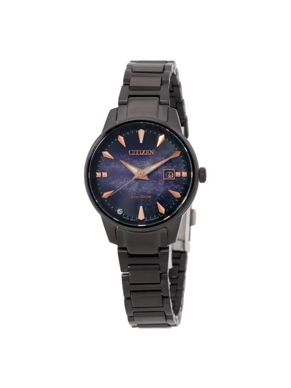 NWT Citizen Eco-Drive Purple Dial Ladies Watch